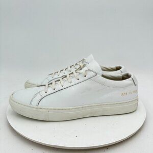Common Project Achilles Women Size EU 40 US 10 White Leather Low Training Shoes
